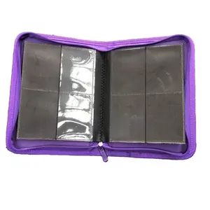 Suppliers For Trading Card Binder Collecting Album PU Covered Colorful With 4 Pocket Suits MTG YGO Cards