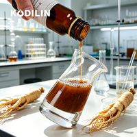 Extrait liquide bioactif hautement concentré de racines adventices de ginseng, matière première active pour soins de la peau rajeunissants