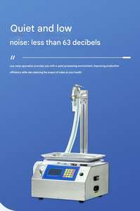 Máquina de Llenado Semiautomática Yunqingtech A7 para Agua, Líquidos, Miel, Jugo, Salsas, Bebidas, Pastas, Botellas de Vidrio y Frascos - Product Image 4