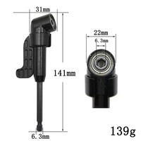 Kit de tournevis d'angle réglable à 105 degrés avec embouts hexagonaux 1/4 pouce, personnalisable OEM, outil DIY pour la précision