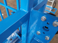 Ascenseur de marchandises hydraulique d'ascenseur de fret électrique pour l'ascenseur de cargaison de rail de guide de chargement de sous-sol d'entrepôt