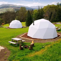 Dôme de glamping 4 saisons, dôme de jardin, dôme de luxe pour hôtel, tente dôme