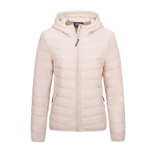 Chaqueta de Invierno para Mujer, Impermeable, de Secado Rápido, con Forro Polar, Cortavientos, Capucha Desmontable, Relleno 100% Poliéster, Gran Venta - Product Image 1
