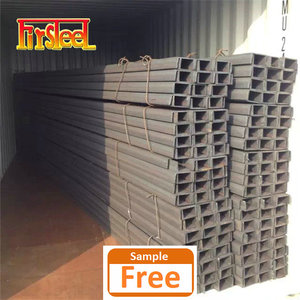 Astm A36 C12x20.7 12m Longitud C Canal de acero L Acero al carbono 100x48 con agujeros - Product Image 6