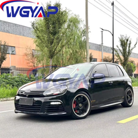Kit Carrosserie Complet WGYAP Modifié ABS Pare-chocs Avant Arrière Calandre Diffuseur Jupes Latérales Golf 6 MK6 R20 pour Volkswagen Golf 6 MK6