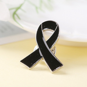 Pin de Solapa Metálico con Cinta para Concientización sobre VIH/SIDA y Cáncer de Mama - Product Image 6
