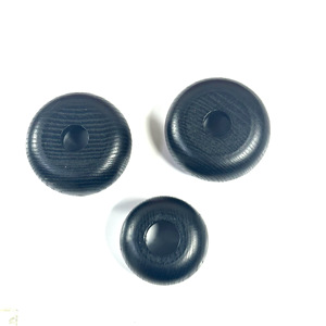 Round black 28-tooth glass bottle with flameless aromatherapy <b>diffuser</b> and wooden lid; perfume <b>diffuser</b> and essential <b>oil</b> - Product Image 5
