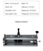 Machine de réparation d'écran LCD TBK 202 NOUVELLE, outil de séparation manuelle d'écran LCD, outils de séparation d'écran pour iPhone