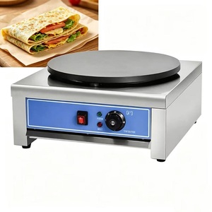 Machine <span class=keywords><strong>à</strong></span> crêpes professionnelle au gaz GPL pour la cuisson de crêpes et <span class=keywords><strong>mini</strong></span>-crêpes hollandaises - Product Image 1