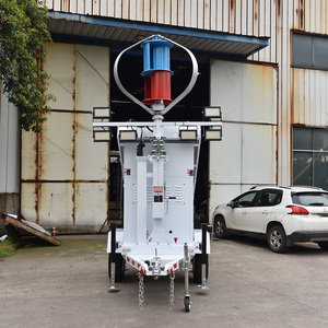 Mobile Eco Hybrid Lighting <b>Tower</b> <b>Power</b> by Solar and Wind UST900 Mobile Lighting <b>Tower</b> Lighting <b>Tower</b> Wind Eco Lighting <b>Tower</b> UST - Product Image 5