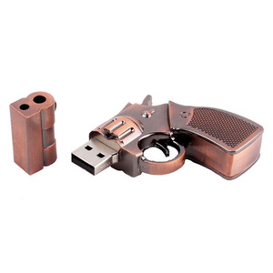 Kim loại súng hình dạng USB Flash Drive 8GB 16GB 32GB 64GB 128GB bút ổ đĩa khẩu súng mới lạ Súng USB <span class=keywords><strong>Memory</strong></span> <span class=keywords><strong>Stick</strong></span> - Product Image 1