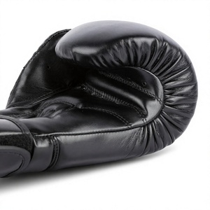 Guantes de Boxeo de Cuero con Cierre, Diseño Transpirable, Opción de Logotipo Personalizado, Empaque Personalizado para Uso Unisex - Product Image 6