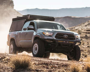 รถปิคอัพอลูมิเนียมอัลลอยด์ทรงพุ่มแบบแข็งสำหรับนิสสันนาวารา NP300พับได้ฟังก์ชั่นล็อคกันน้ำใช้ได้กับรถปิคอัพ Ford GMC - Product Image 4