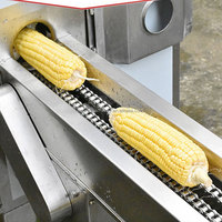 Décortiqueuse de maïs vert électrique Moxin, décortiqueuse de maïs frais haute productivité 220/380V pour le traitement agricole