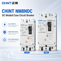 Disjoncteur à boîtier moulé CHINT DC NM8NDC 125A 200A 225A 250A pour stockage d'énergie photovoltaïque