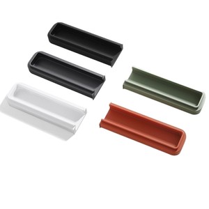 Minimalist Recessed <b>Drawer</b> Handle Aluminum Alloy Half Dumpling Shape Easy Installation For Cabinet <b>Drawer</b> - Product Image 5