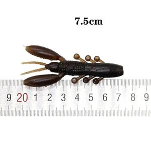 Señuelo Flotante Suave de 7.5cm y 5.6g, Imitación de Camarón, Cebo Artificial para Pesca en Agua Salada y Agua Dulce - Product Image 4