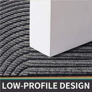Accueil anti-dérapant PVC fil anneau ménage tapis de sol facile à entretenir boue grattage tapis de pied résistant à l'usure frottement extérieur tapis - Product Image 5
