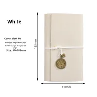 Carnet à spirales A6 avec couverture en tissu, journal créatif, bloc-notes vintage, cadeau pour étudiant, personnalisable, marque originale, origine Chine