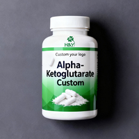 Capsules de L-arginine Alpha-cétoglutarate CaAKG Alpha-cétoglutarate de calcium