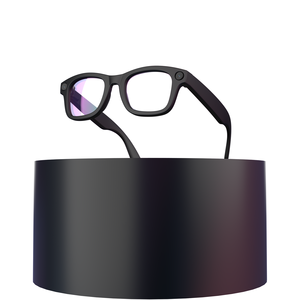 Occhiali Intelligenti AI con <span class=keywords><strong>Anti</strong></span>-Vibrazione ad Alta Definizione, Registrazione Video, Riduzione del Rumore per Chiamate Vocali e Riconoscimento di Oggetti - Product Image 5