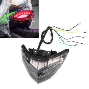 Luz Trasera de Freno con Intermitentes para <span class=keywords><strong>KAWASAKI</strong></span> <span class=keywords><strong>Ninja</strong></span> <span class=keywords><strong>250</strong></span> 300 <span class=keywords><strong>2013</strong></span> 2014 2015 2016 2017 - Product Image 5