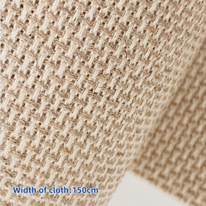 Tela de malla tejida de algodón y <span class=keywords><strong>lino</strong></span> 14CT <span class=keywords><strong>para</strong></span> bordado de punto de cruz, uso industrial, venta al por mayor, hecho a mano - Product Image 2