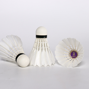 Venta al por Mayor de Honkoo, 12 Piezas de Volantes de Bádminton de Pluma de Pato de 2 Capas con Base de Corcho para Entrenamiento - Product Image 6