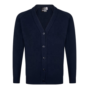 Cárdigan Escolar de Punto de Algodón y Poliéster con Cuello en V para Niños y Niñas de Jardín de Infancia, Primaria, Secundaria y Preparatoria - Product Image 1