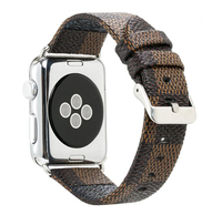Bracelet de montre HUANLONG en cuir à motif quadrillé, style sport et loisirs, pour Watch 4/3/2/1, disponible en 3 couleurs