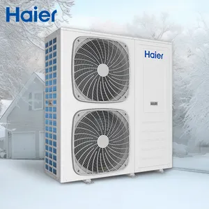 Haier High Tech 2.4kw R290 High Temp Heat Cool Hot Water Air To Water Monoblock Heat Exchanger With Dc Inverter Heat Pump
