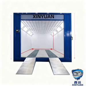 Paslanmaz Dizel Isıtmalı Eko Oto Boyama Kabini - Paslanmaz Çelik İç Hazne - Product Image 3