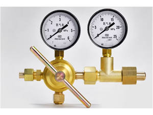 Yüksek basınçlı azot basınç düşürücü 370 oksijen ve hidrojen gazı için uygun tüm bakır - Product Image 3