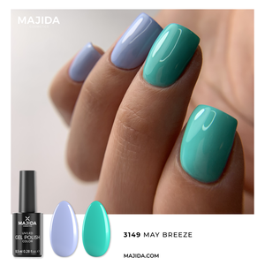 Majida Gel Polish Color 8,5 ml Blue UV Gel <b>Nail</b> Polish - Product Image 3