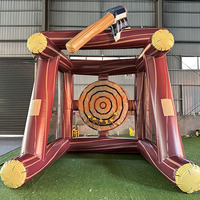 Jeu de lancer de hache gonflable de haute qualité, Aufblasbares Axt Werfen, Axt Werfen Aufblasbar, jeu gonflable à vendre