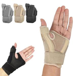 Attelle de poignet et de <span class=keywords><strong>pouce</strong></span> <span class=keywords><strong>pour</strong></span> le fitness, soutien <span class=keywords><strong>pour</strong></span> le syndrome <span class=keywords><strong>du</strong></span> canal carpien, l'arthrite, la tendinite, les entorses, <span class=keywords><strong>bandage</strong></span> de protection <span class=keywords><strong>pour</strong></span> la main, idéal <span class=keywords><strong>pour</strong></span> la gym, la maison et le sport - Product Image 1