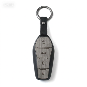 Funda <span class=keywords><strong>de</strong></span> cuero y TPU para llave <span class=keywords><strong>de</strong></span> coche <span class=keywords><strong>de</strong></span> 4 o 5 botones, carcasa protectora para Byd Summer Xia M9 Seagull Atto 1 3 Dolphin - Product Image 1