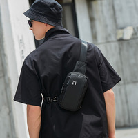 Mini sac de poitrine pour randonnée marche vélo voyage cyclisme chargeur USB