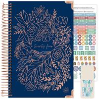 Carnet à spirale rigide à couverture personnalisée A4 A5 B5 B6 carnet de contacts simple fil rose rose or bobine de reliure en O agenda