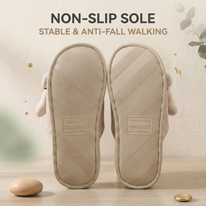 Chaussons unisexes en fausse fourrure, écologiques, luxueux, pour l'intérieur et l'extérieur, antidérapants, imperméables, respirants, chauds pour l'hiver - Product Image 6