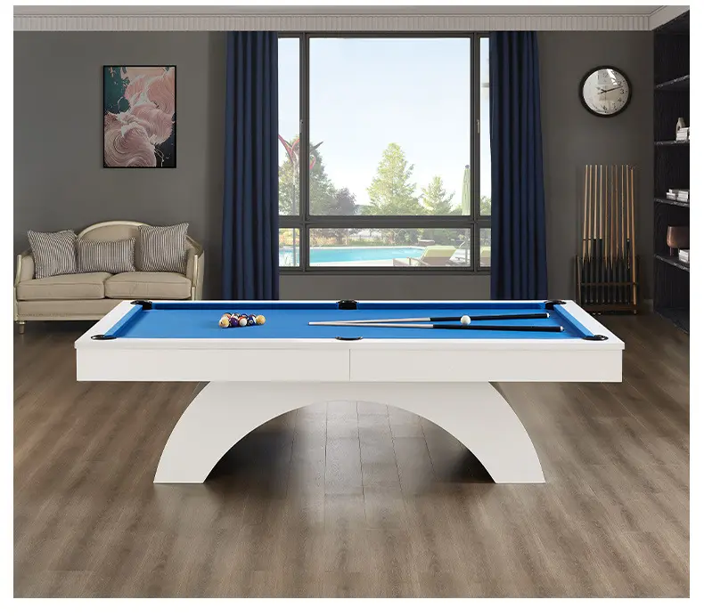 Table de billard de luxe BC-08 Accessoires gratuits de haute qualité Table de billard Table de billard italienne de 9 pieds