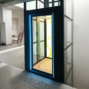 Ascenseur <span class=keywords><strong>électrique</strong></span> intelligent moderne pour petites maisons, ascenseurs pour villas duplex, équipement de mobilité verticale intérieur - Product Image 1