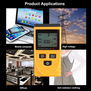 LCD dijital güneş radyasyonu metre Anti elektromanyetik dedektör GM3120 dozimetre sensörü Test elektronik ölçüm cihazı için