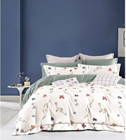 Juego de ropa de cama de algodón 100, nuevo diseño, artículo, Sábana de lujo