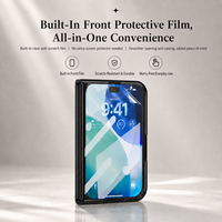 Étui pliable large à finition scintillante pour iPhone 18 Ultra Fold Cover