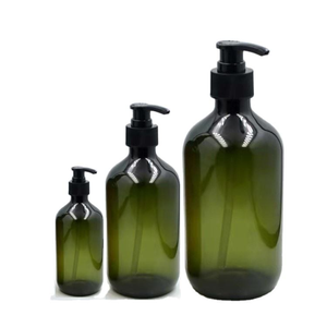 PET Pump <b>Bottles</b> for Shampoo & Lotion with Silk Screen Printing Screw Cap Round Shape 500ml Factory direct shipping - Product Image 5