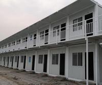 Maisons conteneurs portables préfabriquées de 20 pieds, installation rapide, bureau modulaire et petite maison, cabine extérieure mobile étanche prête à expédier