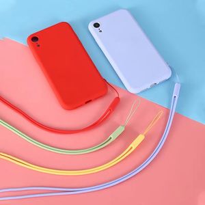 Liquid Silicone Lanyard 43Cm 10G Soft Lightweight Phone Strap Keychain Neck Strap For Phone Case Mini Fan USB Drive Hand Warmer - Product Image 4