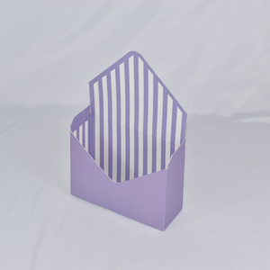 Cajas de Regalo con Diseño de Franjas Moradas y Flores para San Valentín, <span class=keywords><strong>Precio</strong></span> Económico, Venta al por Mayor, Fabricantes Chinos CSMD, Proveedores de Yiwu - Product Image 4