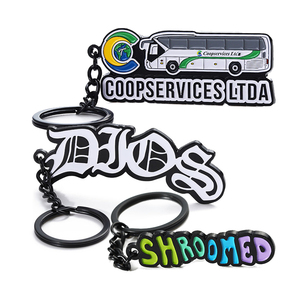 Enamel Custom Keyring Supplier Promotional Factory Keychain Logo Design Metal <strong>Key</strong> Chain Zinc Alloy 2D 3D Personalized Souvenir - Product Image 4